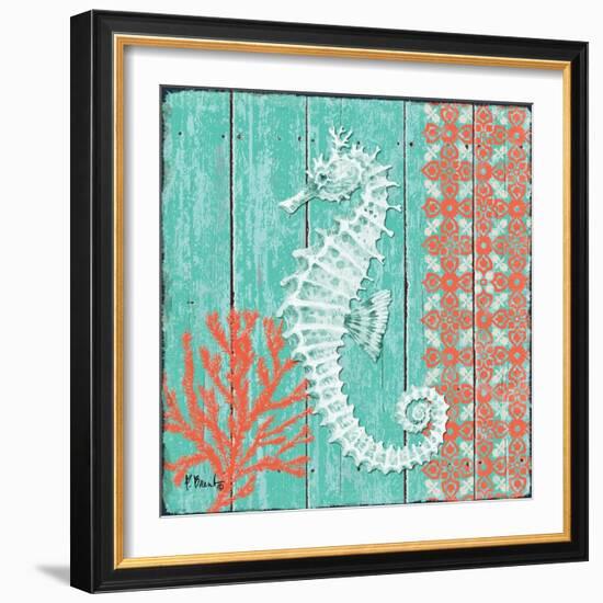 Coral Sea IV-Paul Brent-Framed Art Print