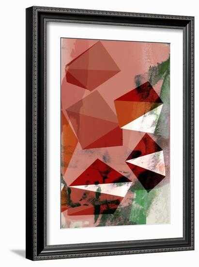 Coral Shapes III-Sisa Jasper-Framed Art Print
