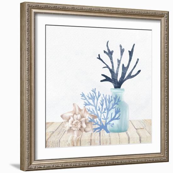 Coral Shelf 1-Kimberly Allen-Framed Art Print