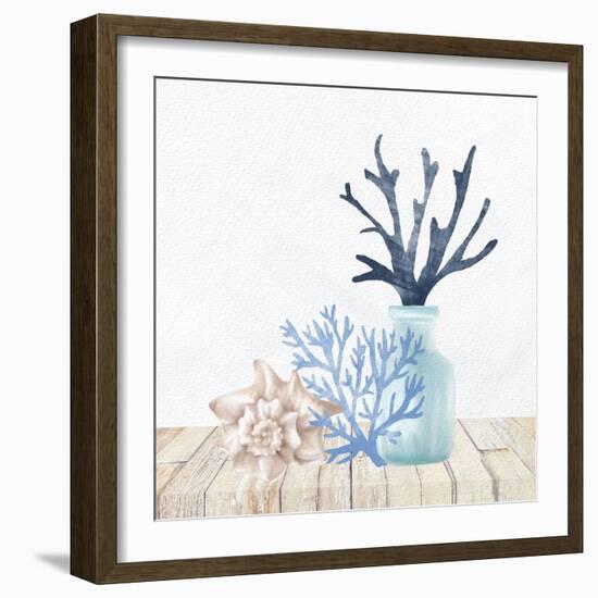 Coral Shelf 1-Kimberly Allen-Framed Art Print