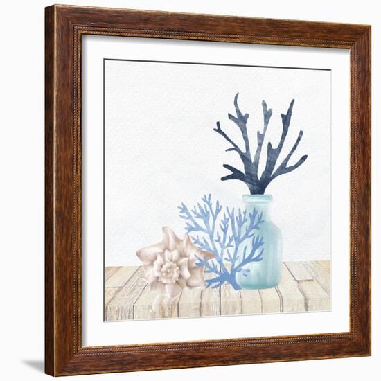 Coral Shelf 1-Kimberly Allen-Framed Art Print