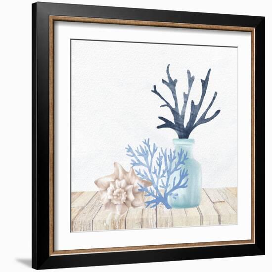 Coral Shelf 1-Kimberly Allen-Framed Art Print