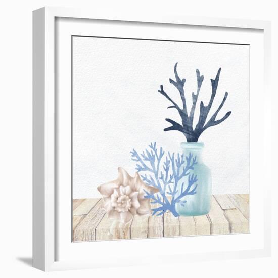 Coral Shelf 1-Kimberly Allen-Framed Art Print