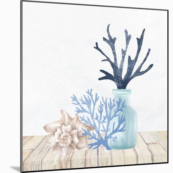 Coral Shelf 1-Kimberly Allen-Mounted Art Print