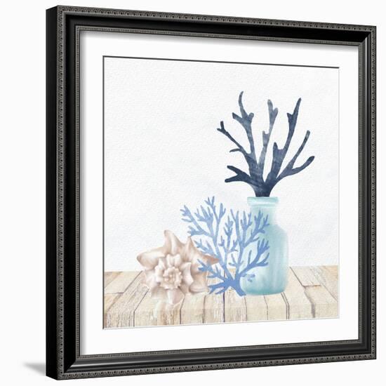 Coral Shelf 1-Kimberly Allen-Framed Art Print