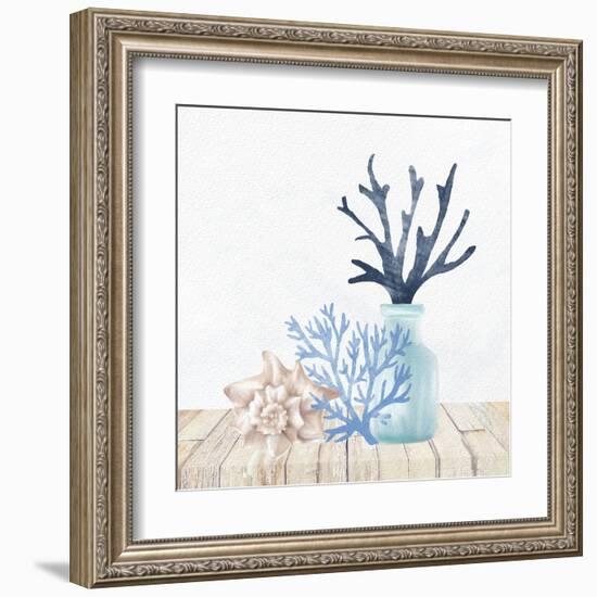 Coral Shelf 1-Kimberly Allen-Framed Art Print