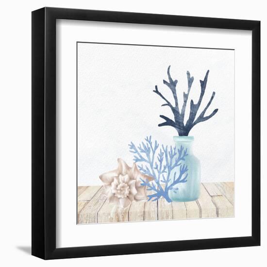 Coral Shelf 1-Kimberly Allen-Framed Art Print