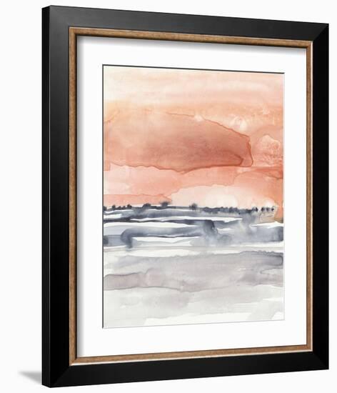 Coral Sky II-Jennifer Goldberger-Framed Art Print