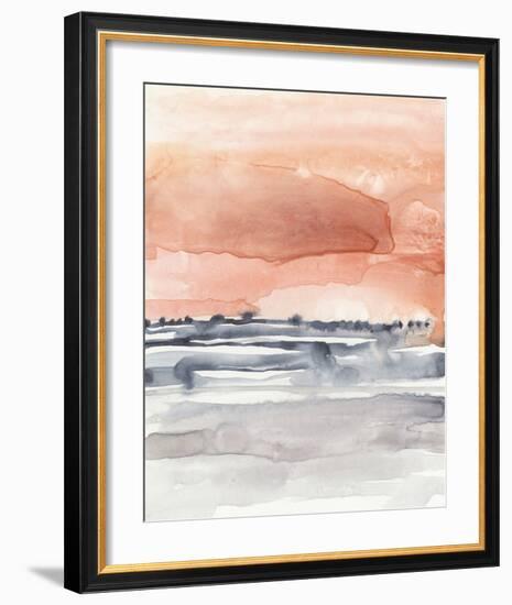 Coral Sky II-Jennifer Goldberger-Framed Art Print