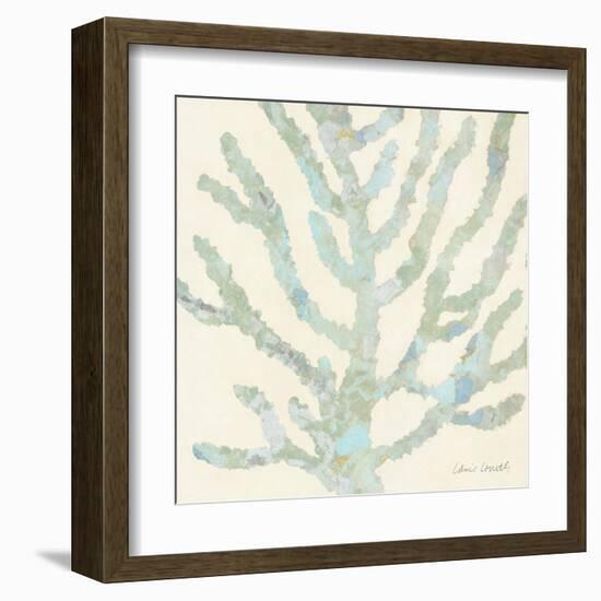 Coral Vision on Cream II-Lanie Loreth-Framed Art Print