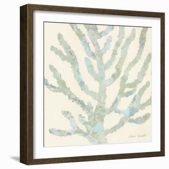 Coral Vision on Cream II-Lanie Loreth-Framed Art Print