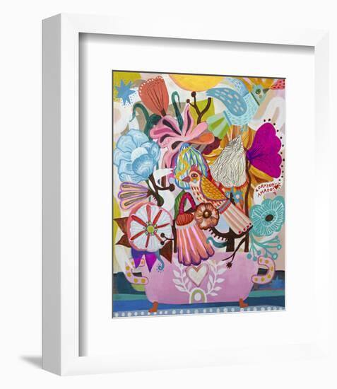 Corazon Amado-Mercedes Lagunas-Framed Art Print