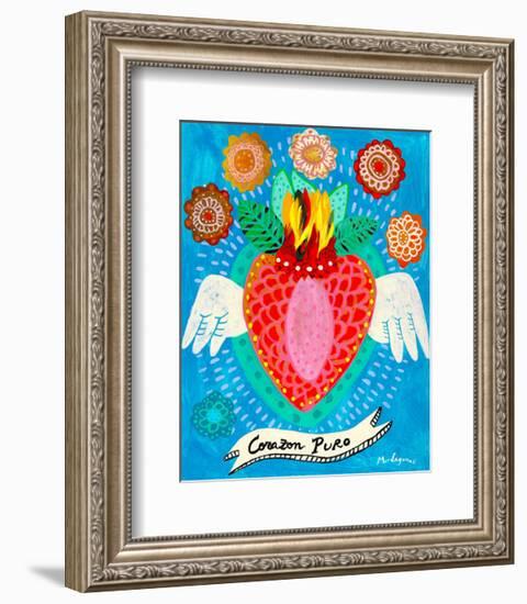 Corazon Puro-Mercedes Lagunas-Framed Art Print