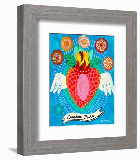 Corazon Puro-Mercedes Lagunas-Framed Art Print