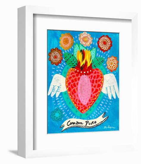 Corazon Puro-Mercedes Lagunas-Framed Art Print