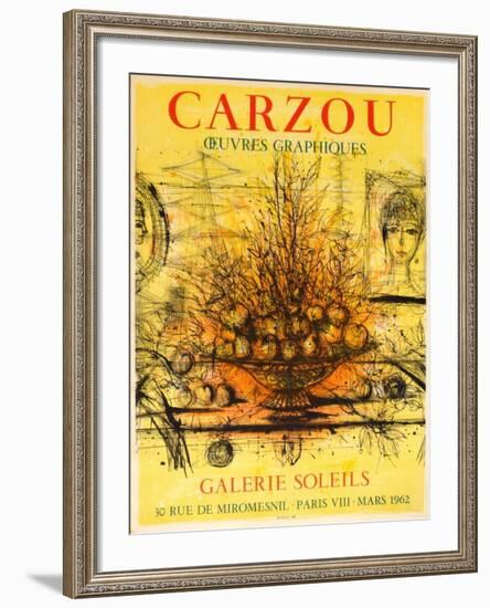 Corbeille de fruits - Galerie Soleils-Jean Carzou-Framed Collectable Print