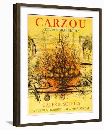 Corbeille de fruits - Galerie Soleils-Jean Carzou-Framed Collectable Print