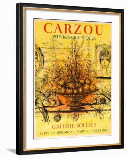 Corbeille de fruits - Galerie Soleils-Jean Carzou-Framed Collectable Print