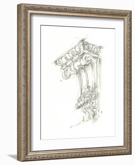 Corbel Sketch II-Ethan Harper-Framed Art Print