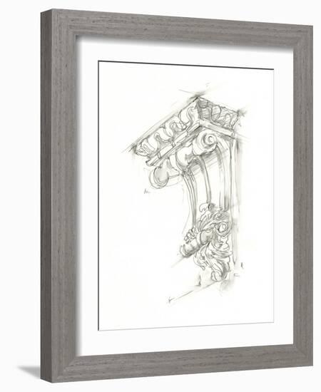 Corbel Sketch II-Ethan Harper-Framed Art Print