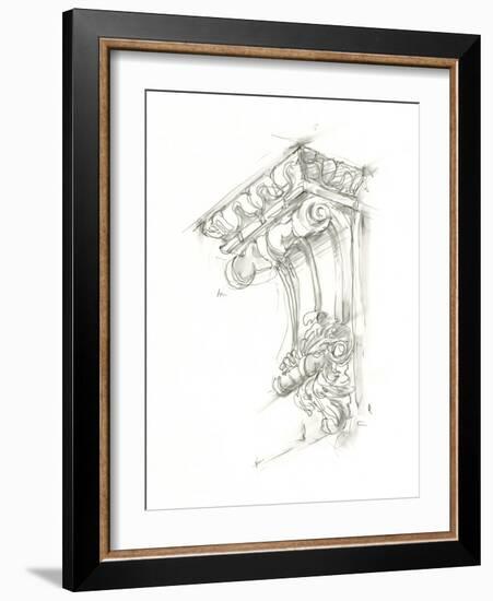 Corbel Sketch II-Ethan Harper-Framed Art Print