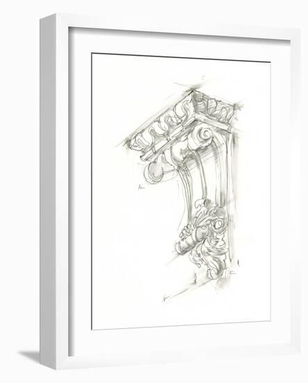 Corbel Sketch II-Ethan Harper-Framed Art Print