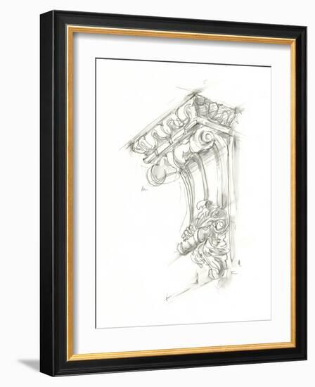 Corbel Sketch II-Ethan Harper-Framed Art Print