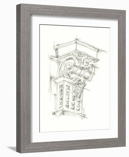 Corbel Sketch III-Ethan Harper-Framed Art Print