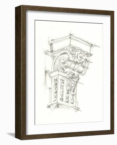 Corbel Sketch III-Ethan Harper-Framed Art Print