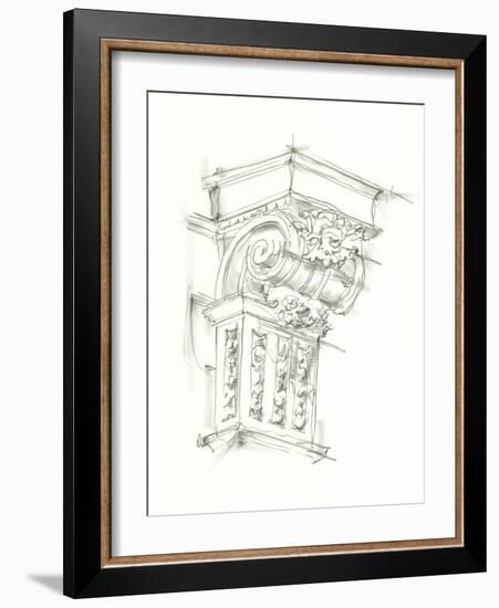 Corbel Sketch III-Ethan Harper-Framed Art Print