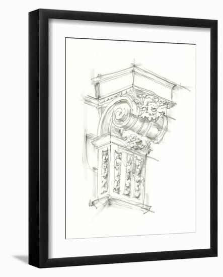 Corbel Sketch III-Ethan Harper-Framed Art Print