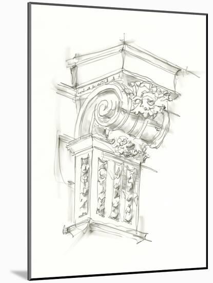 Corbel Sketch III-Ethan Harper-Mounted Art Print