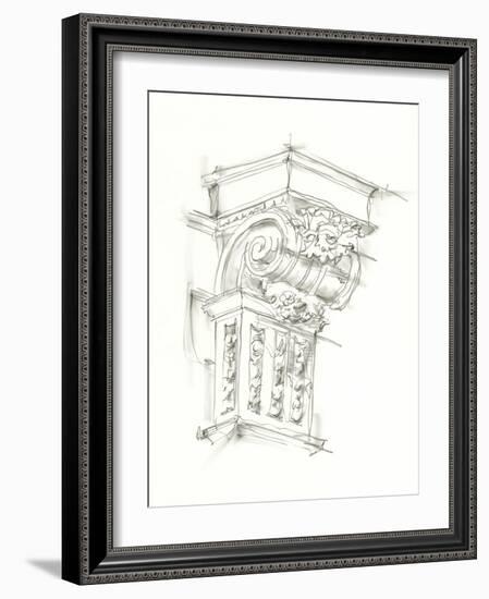 Corbel Sketch III-Ethan Harper-Framed Art Print