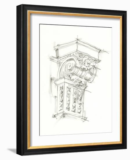 Corbel Sketch III-Ethan Harper-Framed Art Print