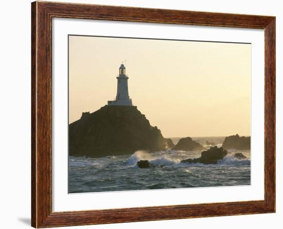 Corbiere Lighthouse, St. Brelard-Corbiere Point, Jersey, Channel Islands, United Kingdom-Neale Clarke-Framed Photographic Print