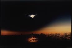 Solar Eclipse Seen from a Plane-Corbis-Photographic Print