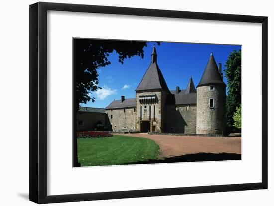 Corcelles Castle-null-Framed Giclee Print