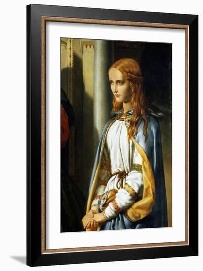 Cordelia Disinherited, 1850-John Rogers Herbert-Framed Giclee Print