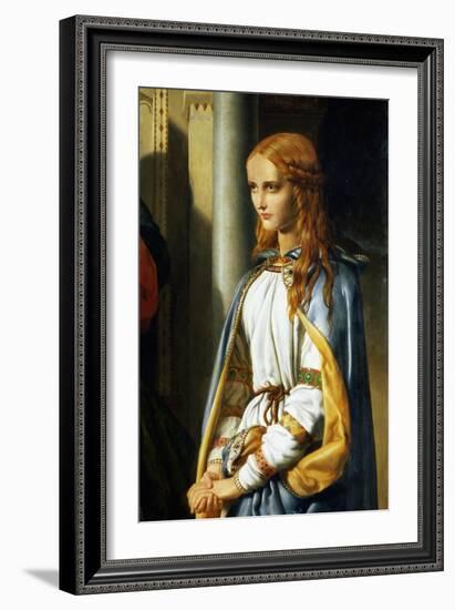 Cordelia Disinherited, 1850-John Rogers Herbert-Framed Giclee Print