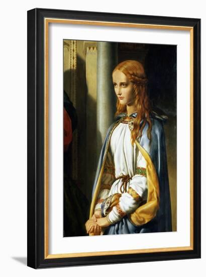 Cordelia Disinherited, 1850-John Rogers Herbert-Framed Giclee Print