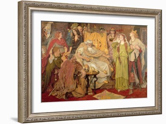 Cordelia's Portion, 1866-72-Ford Madox Brown-Framed Giclee Print