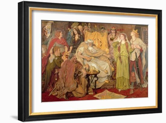 Cordelia's Portion, 1866-72-Ford Madox Brown-Framed Giclee Print