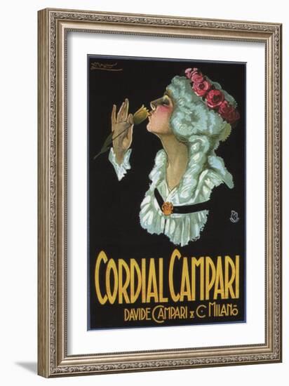 Cordial Campari (2)-null-Framed Giclee Print