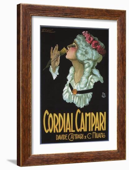 Cordial Campari (2)-null-Framed Giclee Print