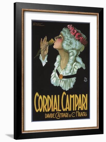 Cordial Campari (2)-null-Framed Giclee Print