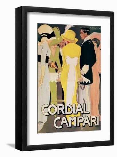 Cordial Campari-Marcello Dudovich-Framed Premium Giclee Print