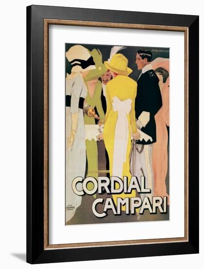 Cordial Campari-Marcello Dudovich-Framed Premium Giclee Print