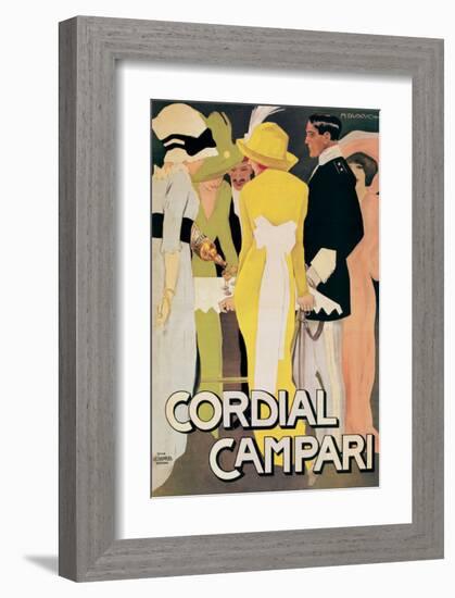 Cordial Campari-Marcello Dudovich-Framed Premium Giclee Print