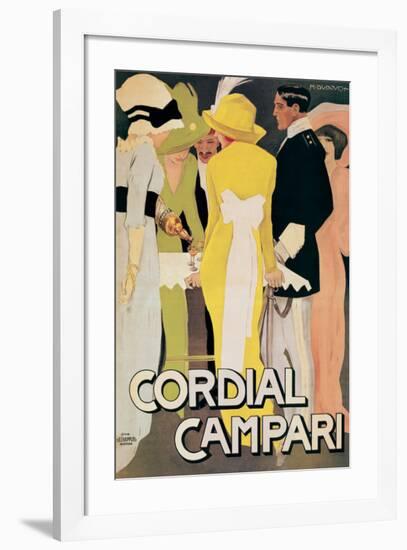 Cordial Campari-Marcello Dudovich-Framed Premium Giclee Print