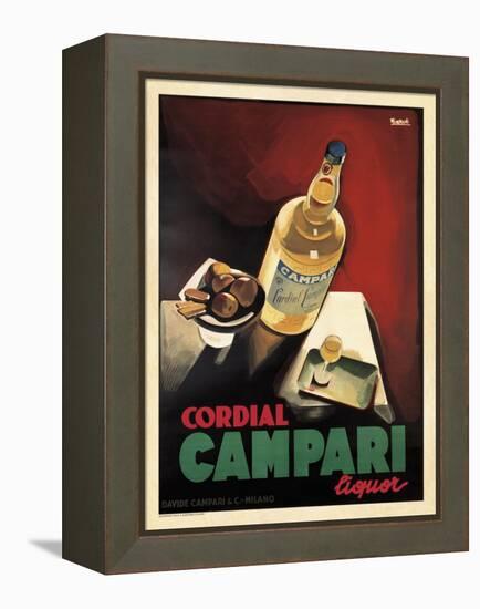 Cordial Campari-null-Framed Premier Image Canvas